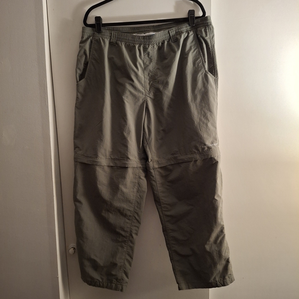 Columbia Sportswear Company Men's Casual Olive Cargo Pants